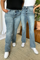 Denim - Judy Blue Full Size Medium Rise Bootcut Jeans -  - Cultured Cloths Apparel