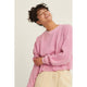 Women's Sweaters - RIBBED LONG SLEEVE CROP SWEATER -  - Cultured Cloths Apparel