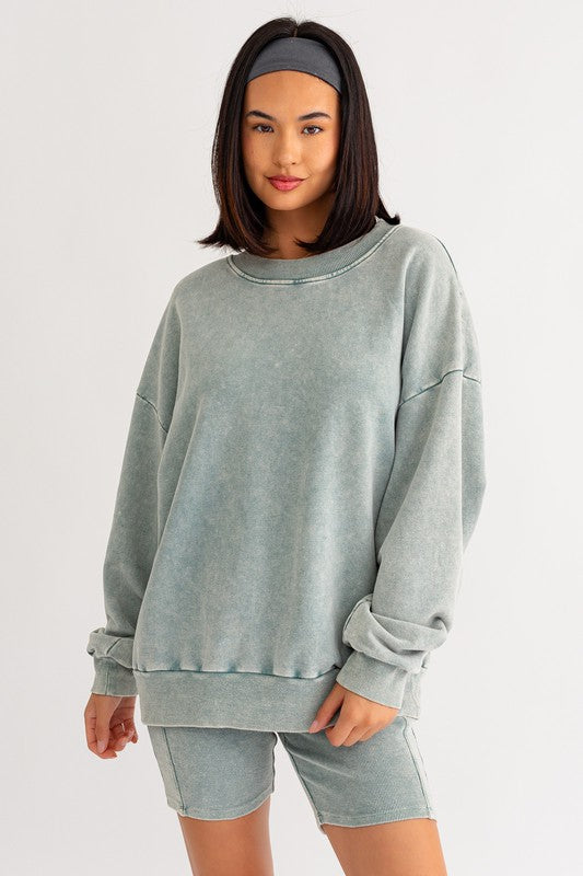 Graphic T-Shirts - Washed Oversized Pullover -  - Cultured Cloths Apparel