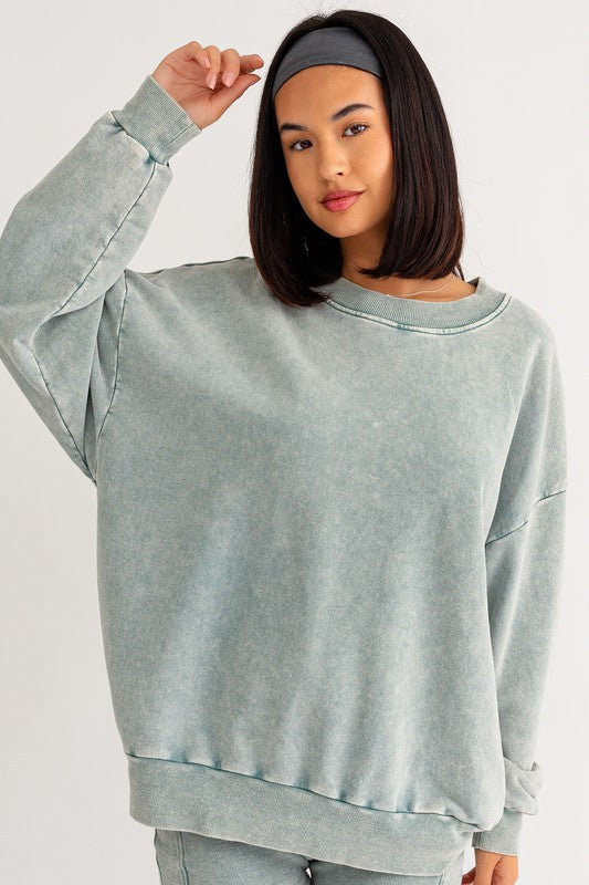 Graphic T-Shirts - Washed Oversized Pullover -  - Cultured Cloths Apparel