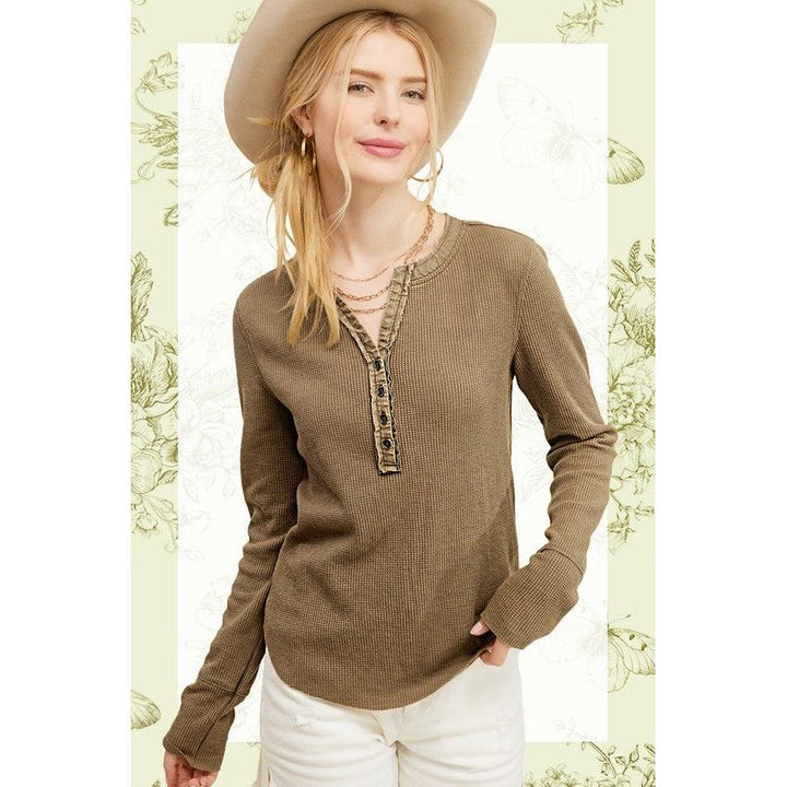 Women's Long Sleeve - Jaynie Top - - Cultured Cloths Apparel