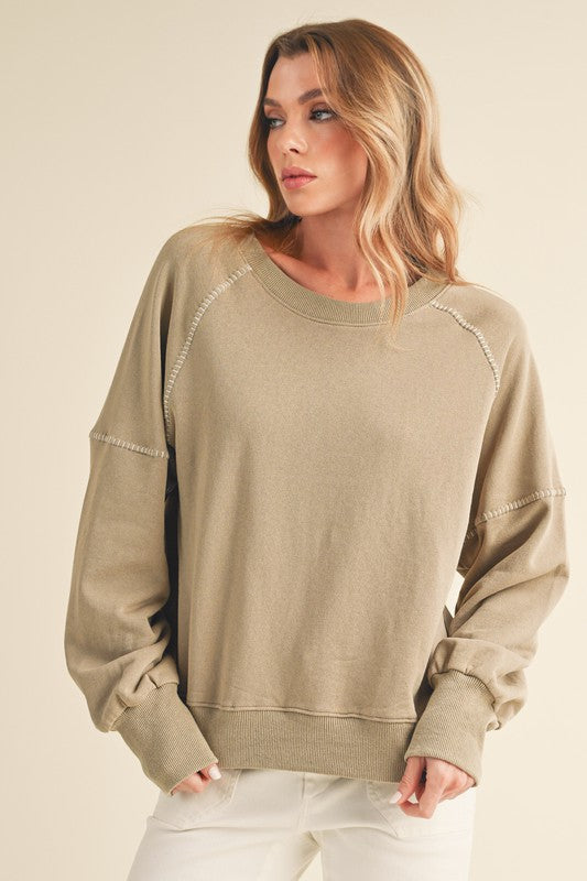 Women's Sweaters - Marelle Sweatshirt -  - Cultured Cloths Apparel