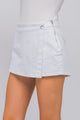 Women's Skirts - Denim Snap-On Button Skorts -  - Cultured Cloths Apparel