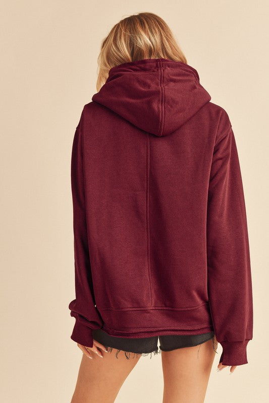 Women's Sweaters - Clara Hooded Sweatshirt -  - Cultured Cloths Apparel