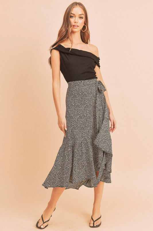 Women's Skirts - Cara Skirt - BLACK - Cultured Cloths Apparel