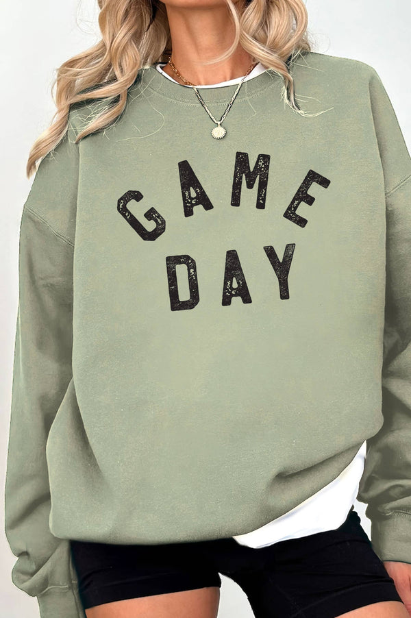 Graphic T-Shirts - GAME DAY GRAPHIC BRUSHED SWEATSHIRTS -  - Cultured Cloths Apparel