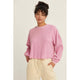 Women's Sweaters - RIBBED LONG SLEEVE CROP SWEATER -  - Cultured Cloths Apparel