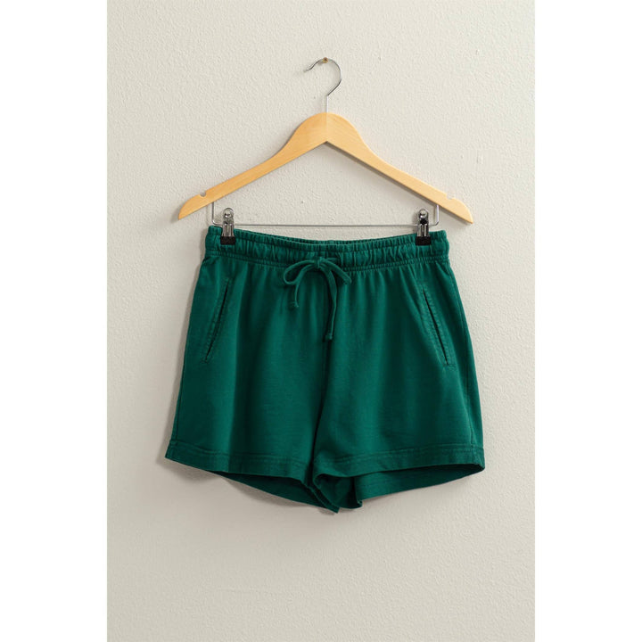 Women's Shorts - Pigment Dyed Raw Edge Detail Shorts -  - Cultured Cloths Apparel