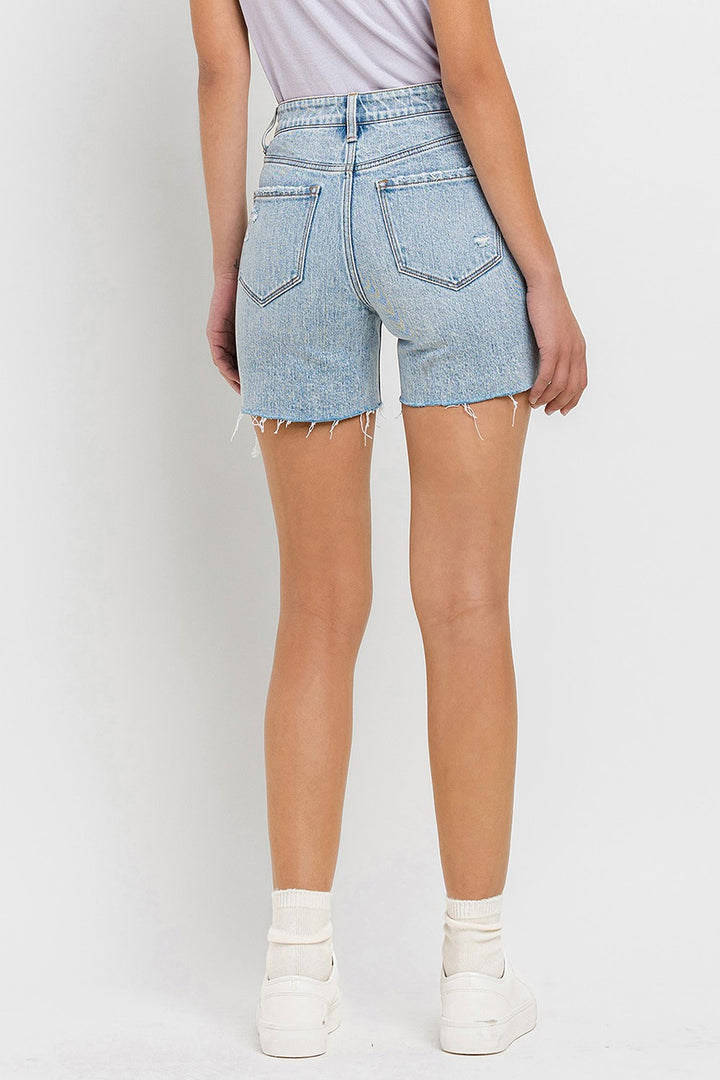 Women's Shorts - Vervet by Flying Monkey High Rise Denim Shorts -  - Cultured Cloths Apparel