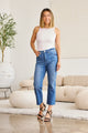 Denim - RFM Mini Mia Full Size Tummy Control High Waist Jeans -  - Cultured Cloths Apparel