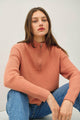 Women's Sweaters - QUARTER ZIP PULLOVER SWEATER -  - Cultured Cloths Apparel