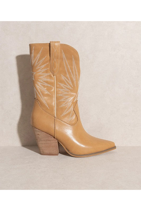 Shoes - EMERSYN-WESTERN BOOTS -  - Cultured Cloths Apparel