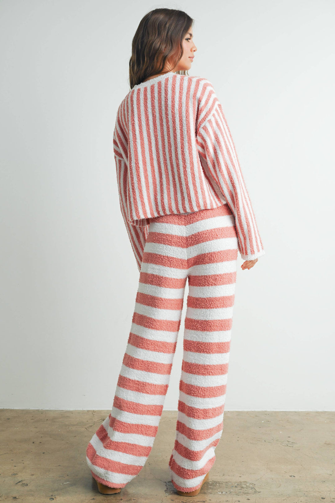 Athleisure - STRIPED DRAWSTRING PANTS -  - Cultured Cloths Apparel