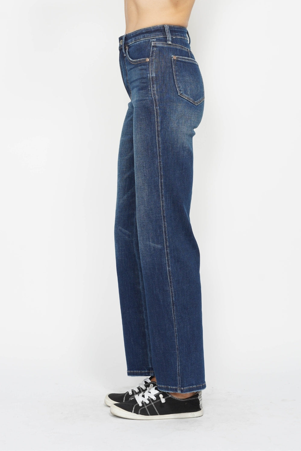 Denim - 88869 Judy Blue Full Size High Waist Tummy Control Jeans - - Cultured Cloths Apparel