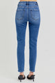 Denim - RISEN Full Size High Rise Ankle Skinny Knee Distressed Jeans -  - Cultured Cloths Apparel