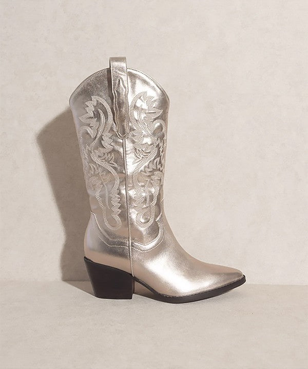 Shoes - AMAYA-CLASSIC WESTERN BOOTS -  - Cultured Cloths Apparel