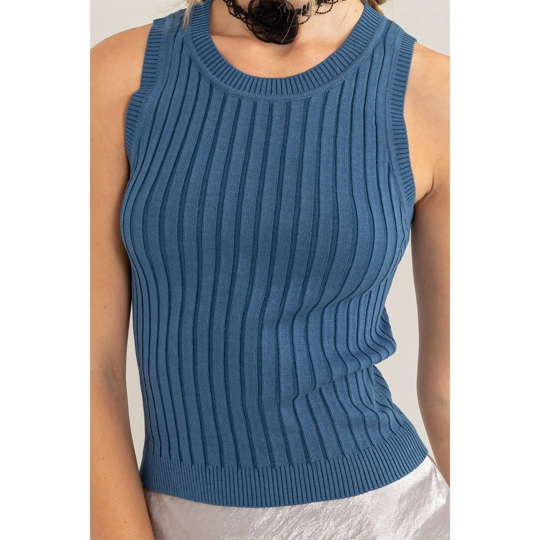 Women's Sleeveless - Essentials Ribbed Tank Top -  - Cultured Cloths Apparel