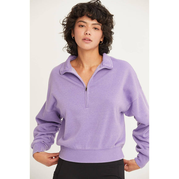 Women's Long Sleeve - HALF-ZIP SWEATSHIRT -  - Cultured Cloths Apparel