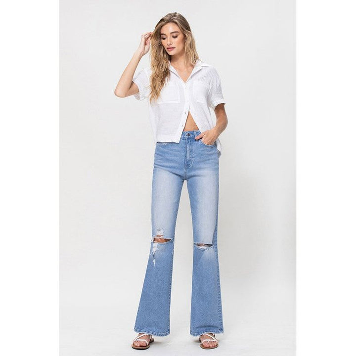 Denim - HIGH RISE VINTAGE FLARE -  - Cultured Cloths Apparel