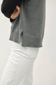 Women's Sweaters - COLOR BLOCKED BASIC ROUND NECK SWEATER -  - Cultured Cloths Apparel