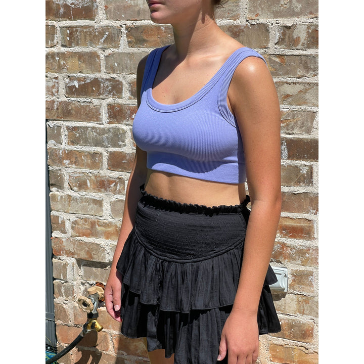 Athleisure - Thick Rib Mini Tank -  - Cultured Cloths Apparel