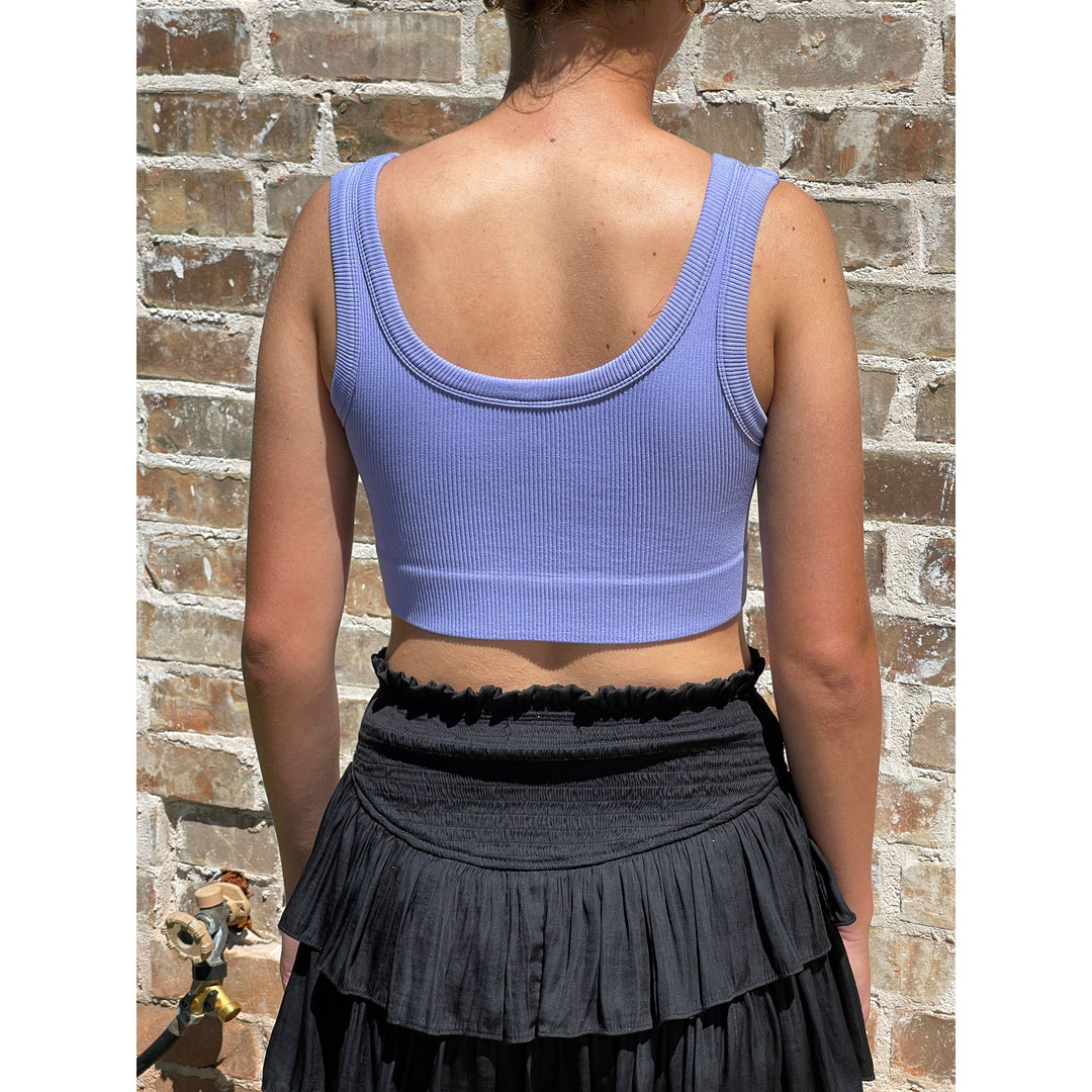 Athleisure - Thick Rib Mini Tank -  - Cultured Cloths Apparel