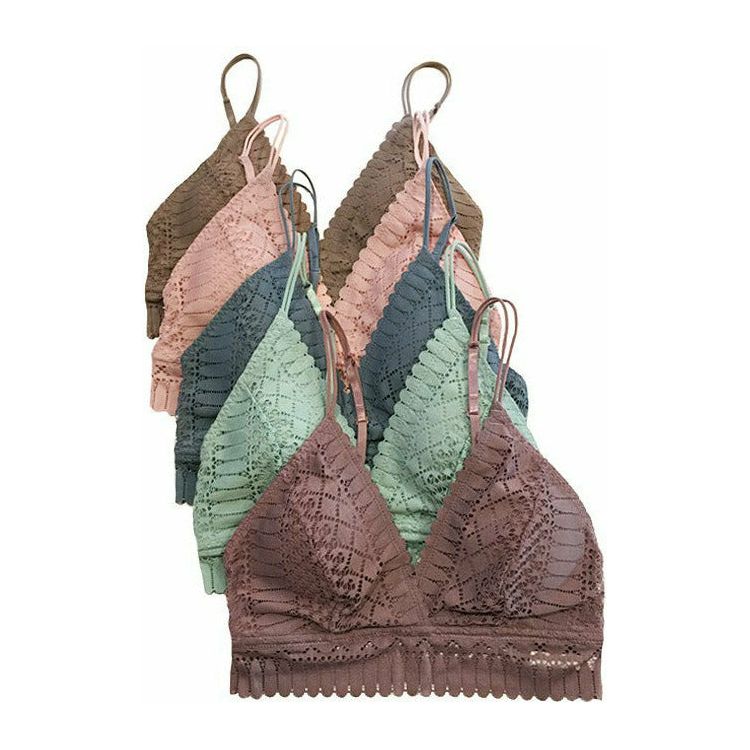 Bralettes - Lace Padded Bralette -  - Cultured Cloths Apparel