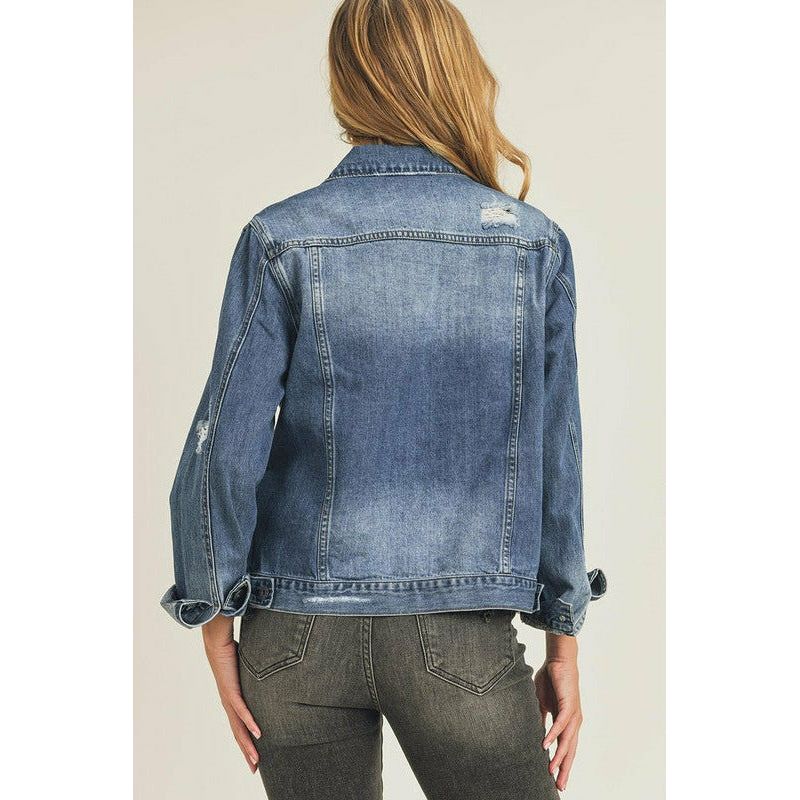 Outerwear - Relaxed Fit Classic Denim Jacket -  - Cultured Cloths Apparel