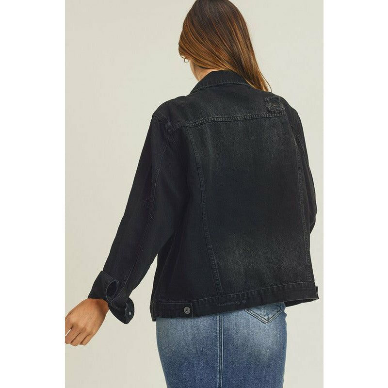 Outerwear - Relaxed Fit Classic Denim Jacket -  - Cultured Cloths Apparel