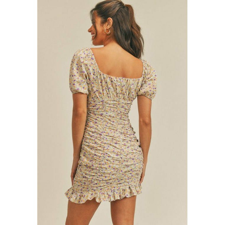 Women's Dresses - Missy Floral Print Mini Dress -  - Cultured Cloths Apparel