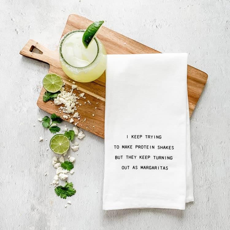 Gifts - Devenie Designs - Margaritas - Tea Towel -  - Cultured Cloths Apparel