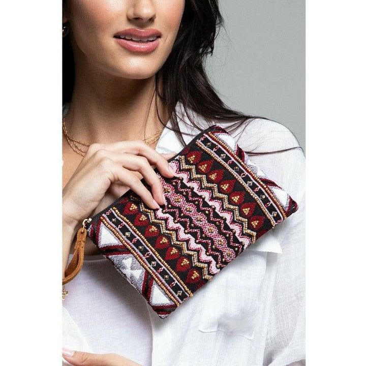 Handbags - Cosima Handmade Pattern Clutch -  - Cultured Cloths Apparel