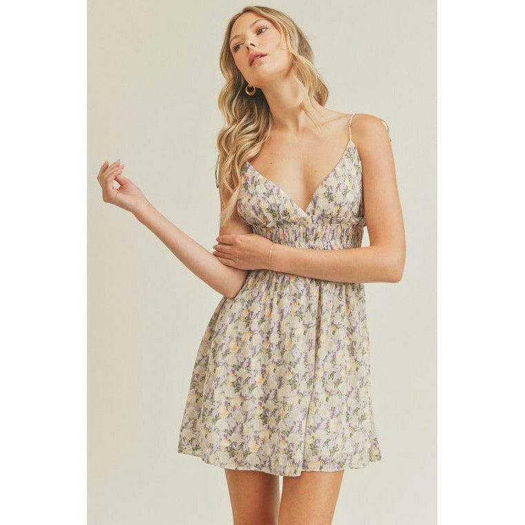 Women's Dresses - Flirty Floral Print Cami Dress -  - Cultured Cloths Apparel