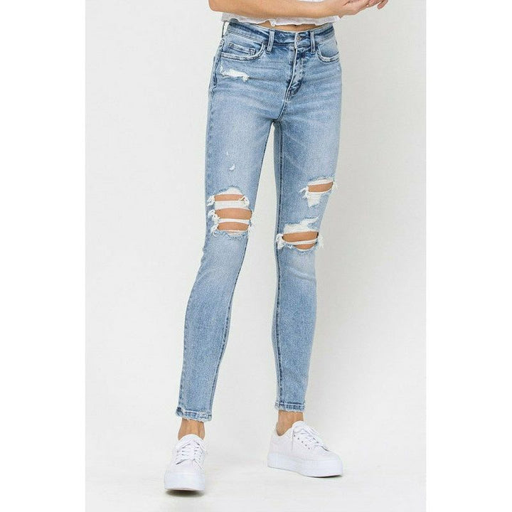 Denim - Vervet By Flying Monkey Dark Age Skinny Jeans -  - Cultured Cloths Apparel