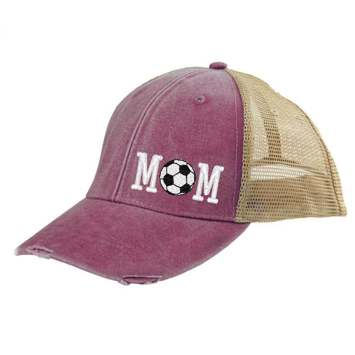 Baseball Hats - Mom Hat Soccer Mesh Trucker Hat -  - Cultured Cloths Apparel