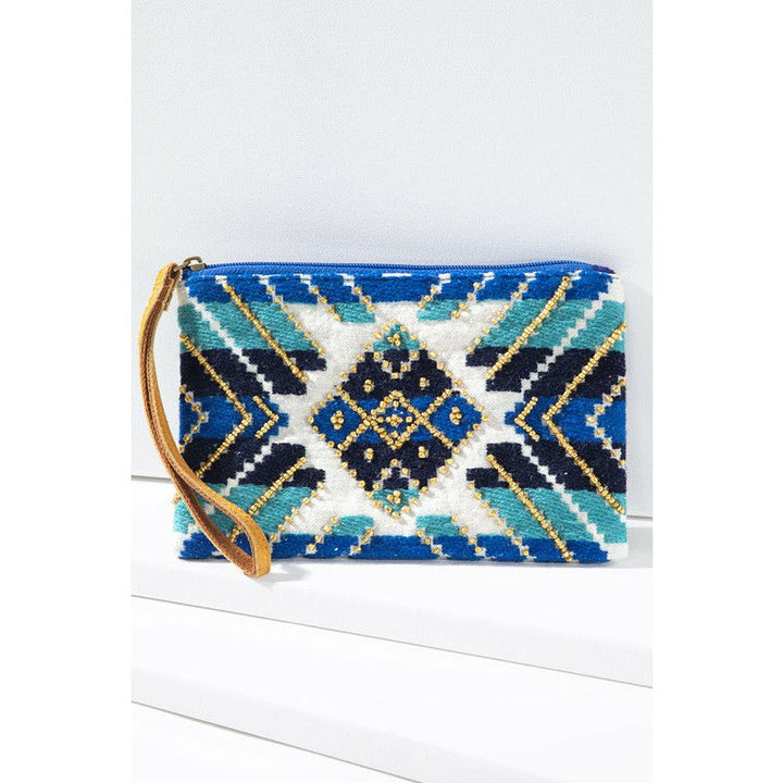 Handbags - Quinn Handmade Pattern Clutch -  - Cultured Cloths Apparel