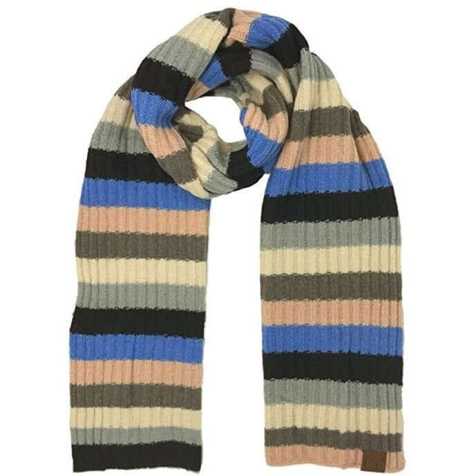 Accessories, Scarves - Striped C.C Scarves -  - Cultured Cloths Apparel